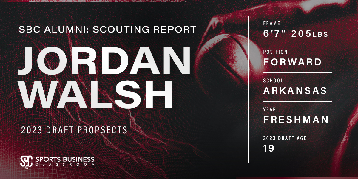 Celtics draft pick Jordan Walsh: What to know about Arkansas wing