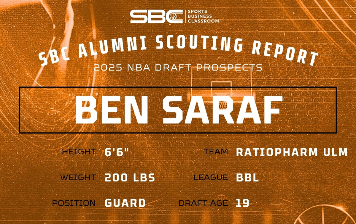 SBC2025 Scouting Reports – Ben Saraf